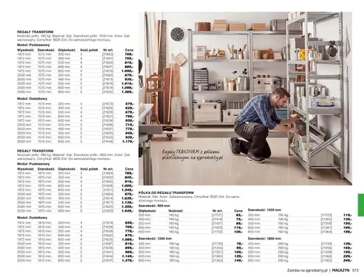 AJ Produkty - gazetka promocyjna Magazyn - katalog jesień od środy 01.09 do poniedziałku 31.01 - strona 16 AJ Produkty - gazetka promocyjna Magazyn - katalog jesień od środy 01.09 do poniedziałku 31.01 - strona 16