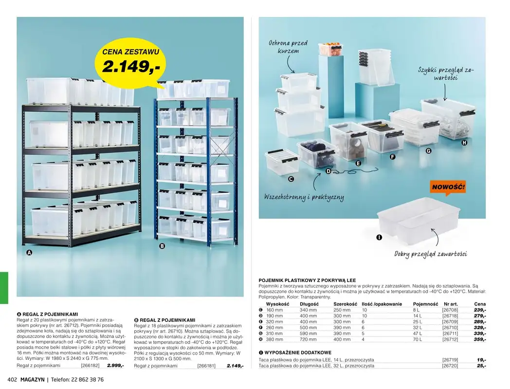 AJ Produkty - gazetka promocyjna Magazyn - katalog jesień od środy 01.09 do poniedziałku 31.01 - strona 45