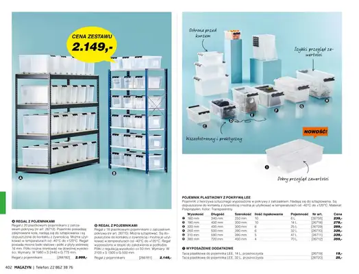 AJ Produkty - gazetka promocyjna Magazyn - katalog jesień od środy 01.09 do poniedziałku 31.01 - strona 45 AJ Produkty - gazetka promocyjna Magazyn - katalog jesień od środy 01.09 do poniedziałku 31.01 - strona 45