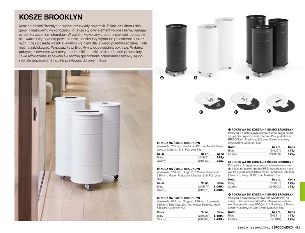 AJ Produkty - gazetka promocyjna Środowisko - katalog jesień od środy 01.09 do poniedziałku 31.01 - strona 10