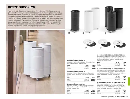 AJ Produkty - gazetka promocyjna Środowisko - katalog jesień od środy 01.09 do poniedziałku 31.01 - strona 10 AJ Produkty - gazetka promocyjna Środowisko - katalog jesień od środy 01.09 do poniedziałku 31.01 - strona 10