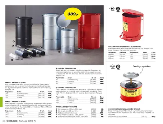 AJ Produkty - gazetka promocyjna Środowisko - katalog jesień od środy 01.09 do poniedziałku 31.01 - strona 21 AJ Produkty - gazetka promocyjna Środowisko - katalog jesień od środy 01.09 do poniedziałku 31.01 - strona 21