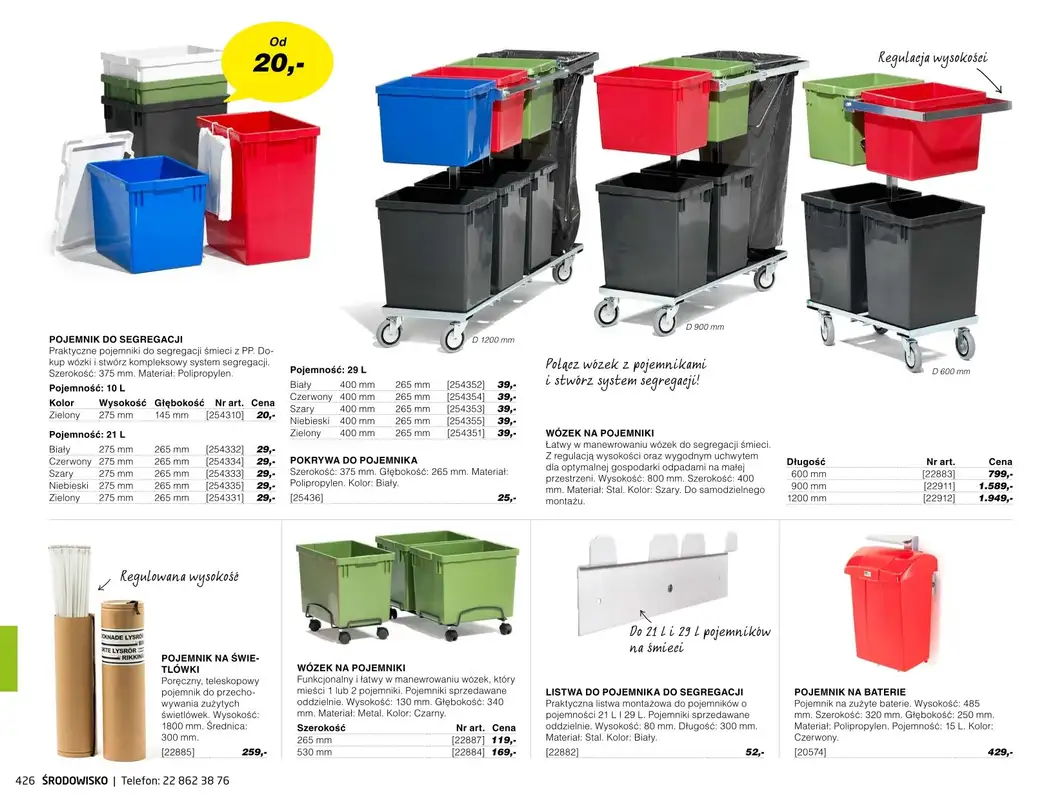 AJ Produkty - gazetka promocyjna Środowisko - katalog jesień od środy 01.09 do poniedziałku 31.01 - strona 17