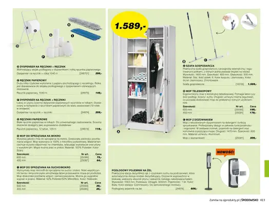 AJ Produkty - gazetka promocyjna Środowisko - katalog jesień od środy 01.09 do poniedziałku 31.01 - strona 4 AJ Produkty - gazetka promocyjna Środowisko - katalog jesień od środy 01.09 do poniedziałku 31.01 - strona 4