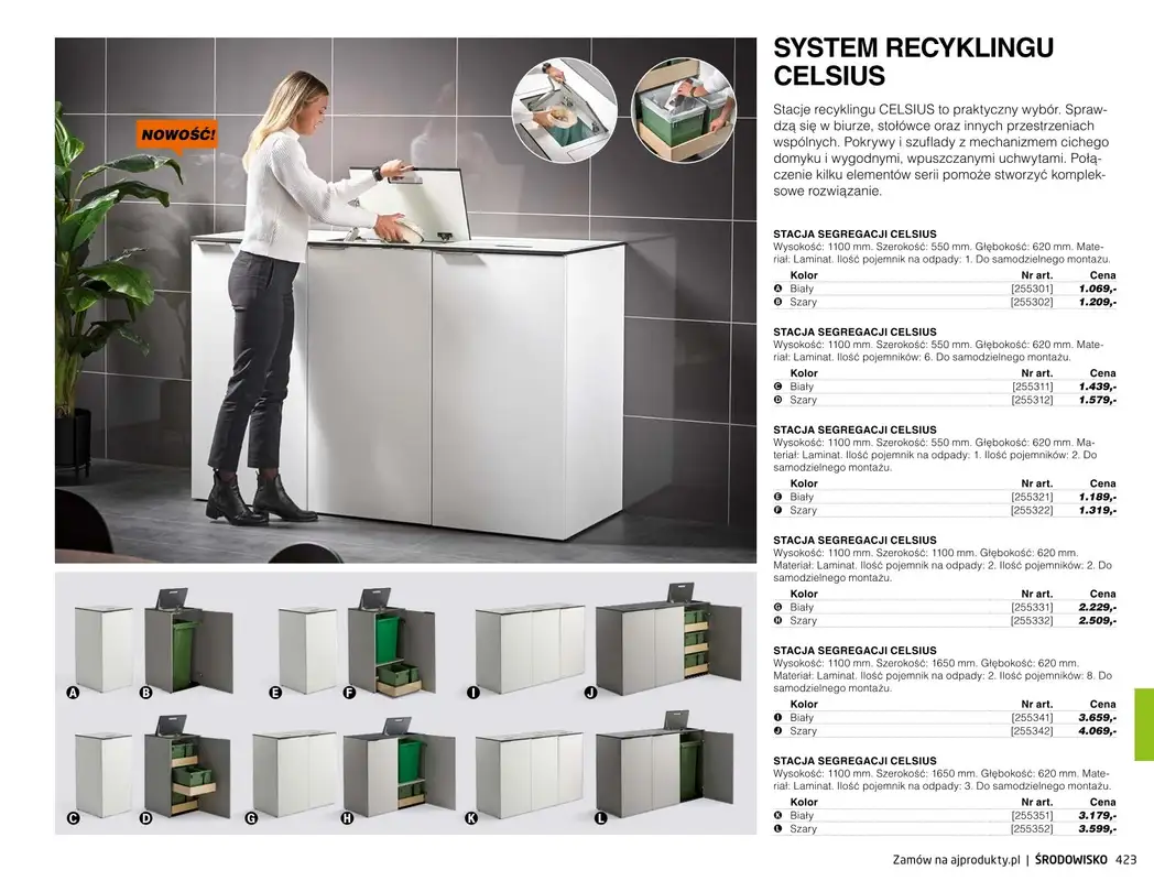 AJ Produkty - gazetka promocyjna Środowisko - katalog jesień od środy 01.09 do poniedziałku 31.01 - strona 14