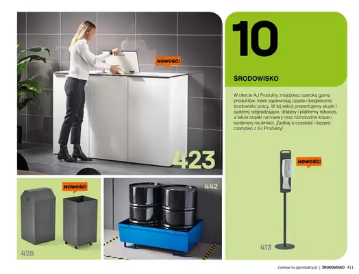 AJ Produkty - gazetka promocyjna Środowisko - katalog jesień od środy 01.09 do poniedziałku 31.01 - strona 2 AJ Produkty - gazetka promocyjna Środowisko - katalog jesień od środy 01.09 do poniedziałku 31.01 - strona 2