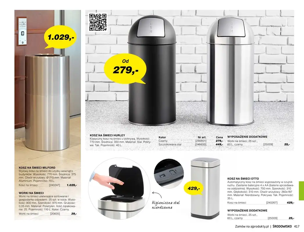 AJ Produkty - gazetka promocyjna Środowisko - katalog jesień od środy 01.09 do poniedziałku 31.01 - strona 8