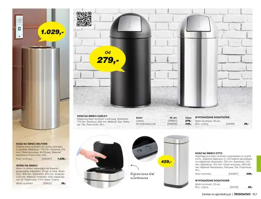AJ Produkty - gazetka promocyjna Środowisko - katalog jesień od środy 01.09 do poniedziałku 31.01 - strona 8 AJ Produkty - gazetka promocyjna Środowisko - katalog jesień od środy 01.09 do poniedziałku 31.01 - strona 8