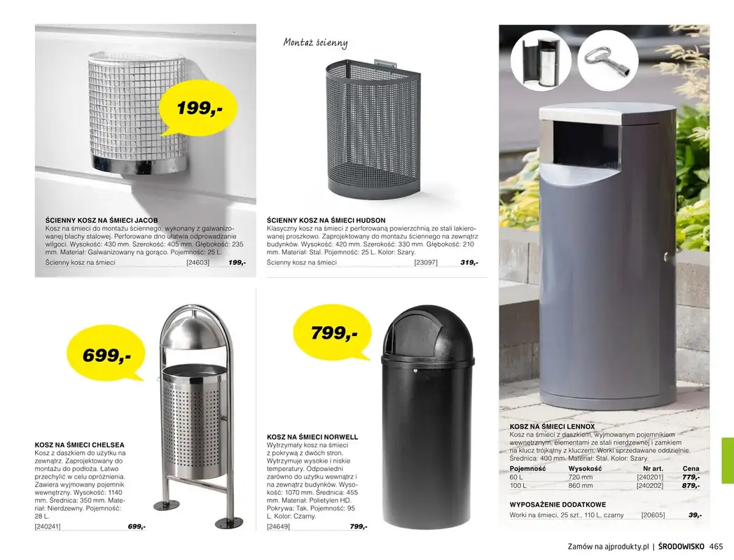 AJ Produkty - gazetka promocyjna Środowisko - katalog jesień od środy 01.09 do poniedziałku 31.01 - strona 56