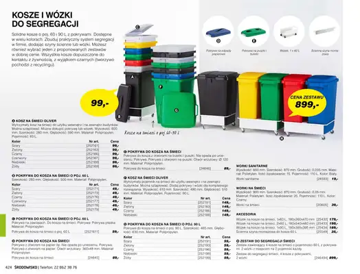 AJ Produkty - gazetka promocyjna Środowisko - katalog jesień od środy 01.09 do poniedziałku 31.01 - strona 15 AJ Produkty - gazetka promocyjna Środowisko - katalog jesień od środy 01.09 do poniedziałku 31.01 - strona 15