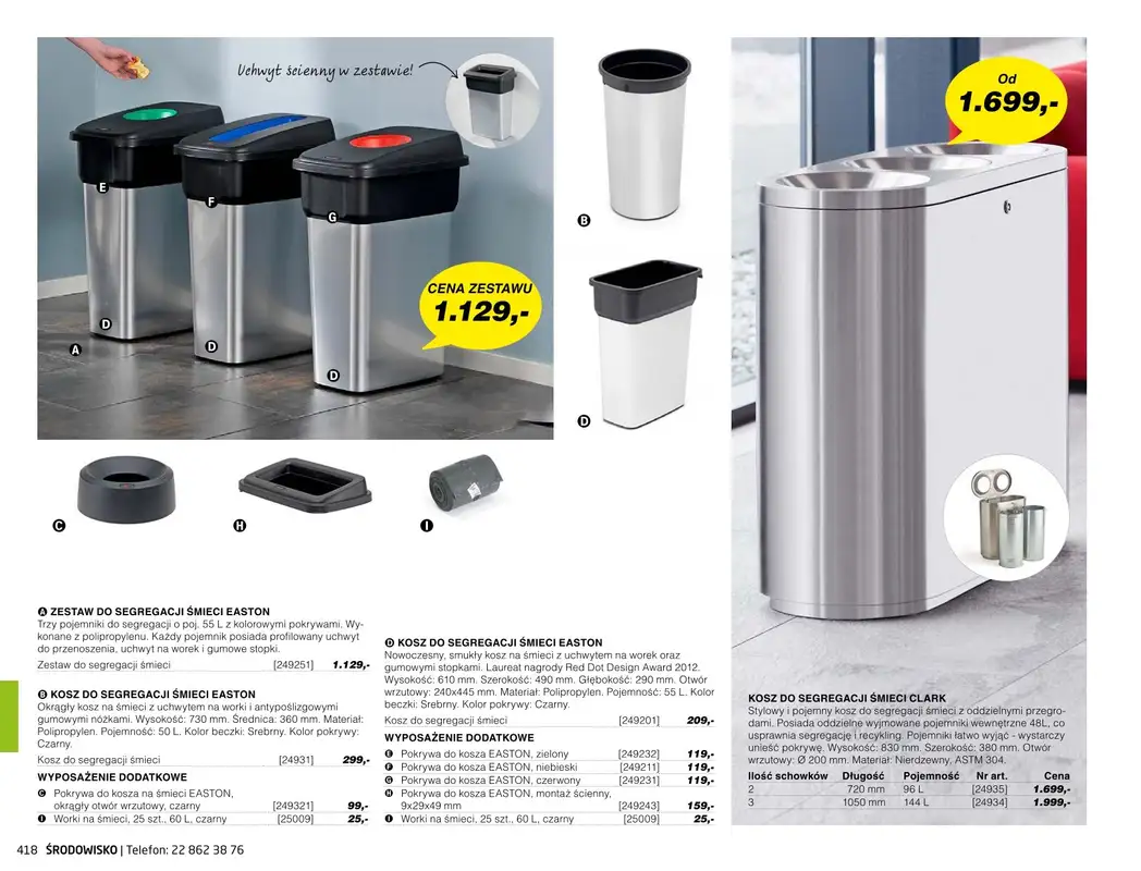 AJ Produkty - gazetka promocyjna Środowisko - katalog jesień od środy 01.09 do poniedziałku 31.01 - strona 9