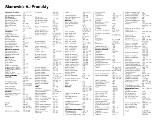 AJ Produkty - gazetka promocyjna Środowisko - katalog jesień od środy 01.09 do poniedziałku 31.01 - strona 65 AJ Produkty - gazetka promocyjna Środowisko - katalog jesień od środy 01.09 do poniedziałku 31.01 - strona 65