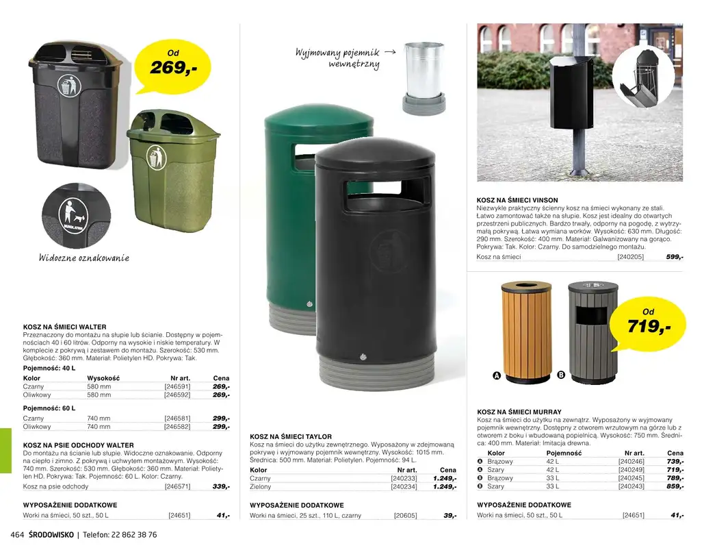 AJ Produkty - gazetka promocyjna Środowisko - katalog jesień od środy 01.09 do poniedziałku 31.01 - strona 55