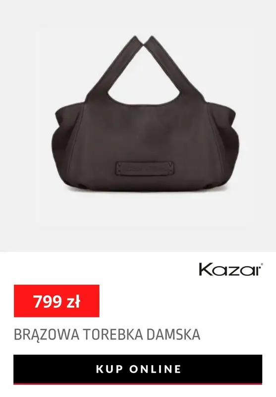 Kazar - gazetka promocyjna Nowa kolekcja kazar x kasia od 199 zł od piątku 10.09  - strona 7
