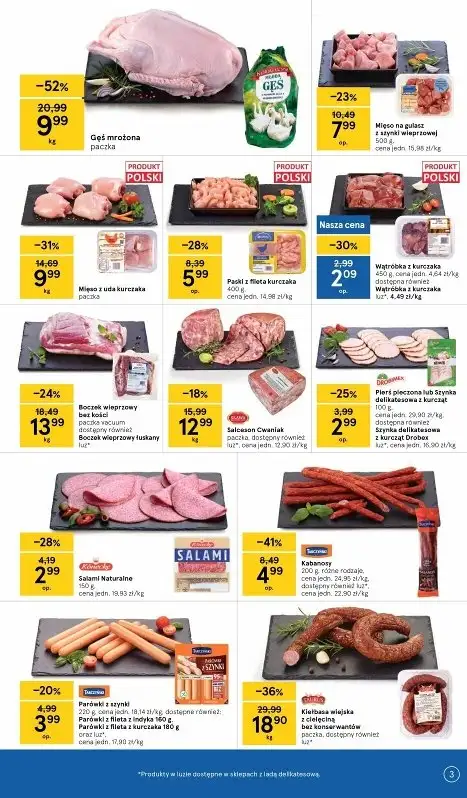 Tesco - gazetka promocyjna Gazetka Hipermarket od czwartku 16.09 do środy 22.09 - strona 3
