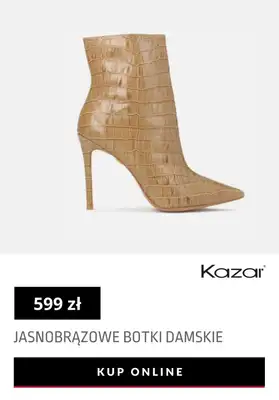 Kazar - gazetka promocyjna Botki i trzewiki na jesień od 499 zł od piątku 17.09  - strona 5