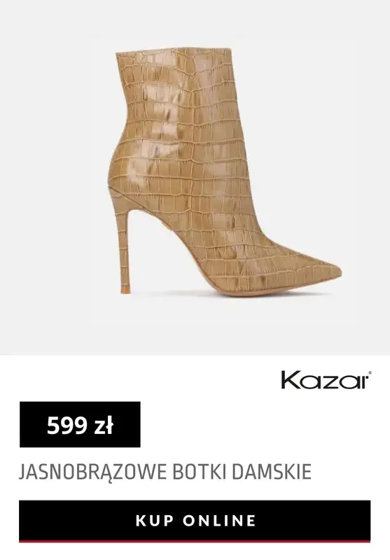 Kazar - gazetka promocyjna Botki i trzewiki na jesień od 499 zł od piątku 17.09  - strona 5
