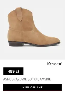 Kazar - gazetka promocyjna Botki i trzewiki na jesień od 499 zł od piątku 17.09  - strona 10