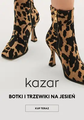 Kazar - gazetka promocyjna Botki i trzewiki na jesień od 499 zł od piątku 17.09 
