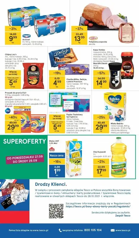 Tesco - gazetka promocyjna Gazetka Hipermarket od czwartku 23.09 do środy 29.09 - strona 8
