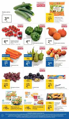 Tesco - gazetka promocyjna Gazetka Hipermarket od czwartku 23.09 do środy 29.09 - strona 2 Tesco - gazetka promocyjna Gazetka Hipermarket od czwartku 23.09 do środy 29.09 - strona 2