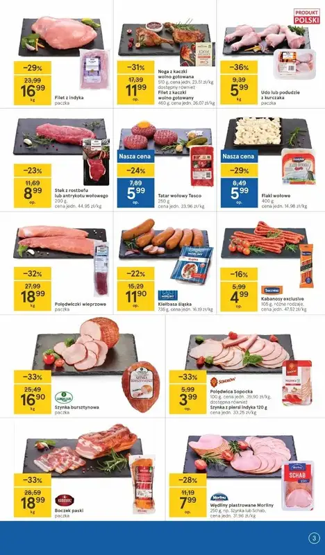 Tesco - gazetka promocyjna Gazetka Hipermarket od czwartku 23.09 do środy 29.09 - strona 3