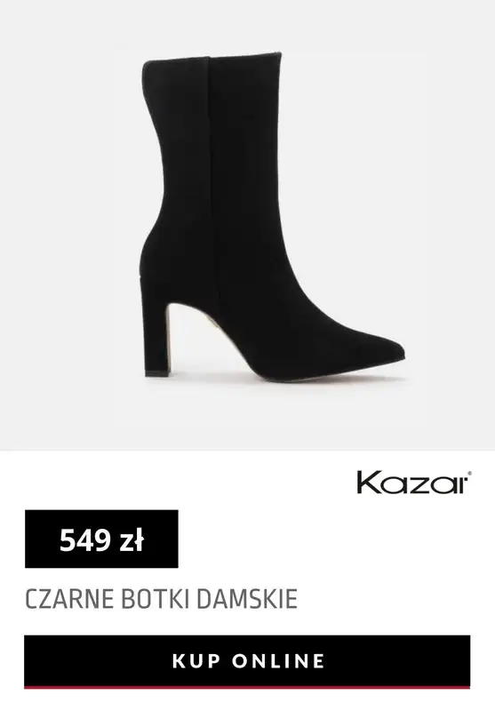 Kazar - gazetka promocyjna Nowa kolekcja dla niej od 149 zł od poniedziałku 20.09  - strona 8