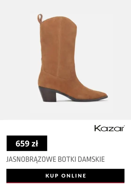 Kazar - gazetka promocyjna Nowa kolekcja dla niej od 149 zł od poniedziałku 20.09  - strona 6