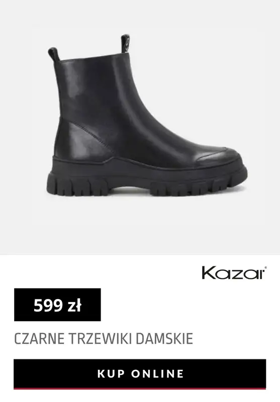 Kazar - gazetka promocyjna Nowa kolekcja dla niej od 149 zł od poniedziałku 20.09  - strona 4