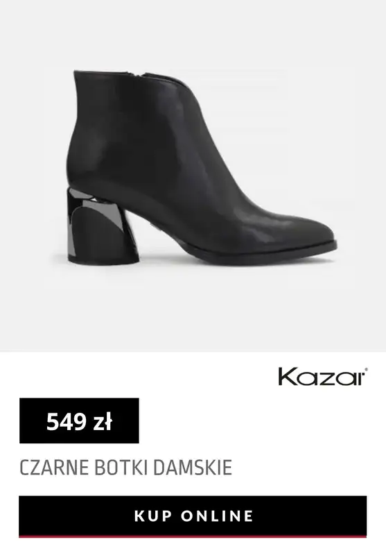 Kazar - gazetka promocyjna Nowa kolekcja dla niej od 149 zł od poniedziałku 20.09  - strona 10