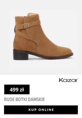 Kazar - gazetka promocyjna Nowa kolekcja damska od 199 zł od wtorku 05.10  - strona 17