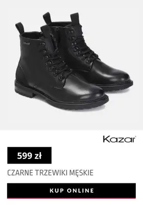Kazar - gazetka promocyjna Buty męskie z nowej kolekcji od 499 zł od środy 06.10  - strona 10