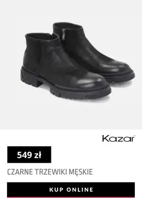 Kazar - gazetka promocyjna Buty męskie z nowej kolekcji od 499 zł od środy 06.10  - strona 3