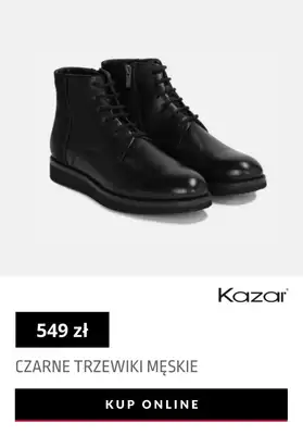 Kazar - gazetka promocyjna Buty męskie z nowej kolekcji od 499 zł od środy 06.10  - strona 6
