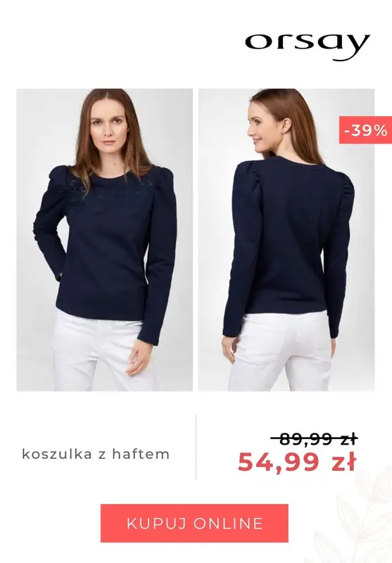 Orsay - gazetka promocyjna Katalog wyprzedażowy, zniżki do -50% od czwartku 07.10 do piątku 15.10 - strona 9