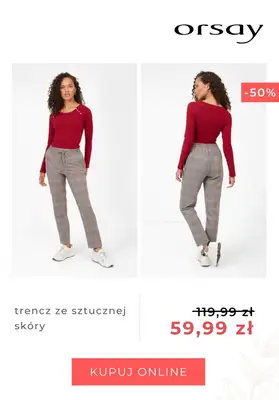 Orsay - gazetka promocyjna Katalog wyprzedażowy, zniżki do -50% od czwartku 07.10 do piątku 15.10 - strona 8