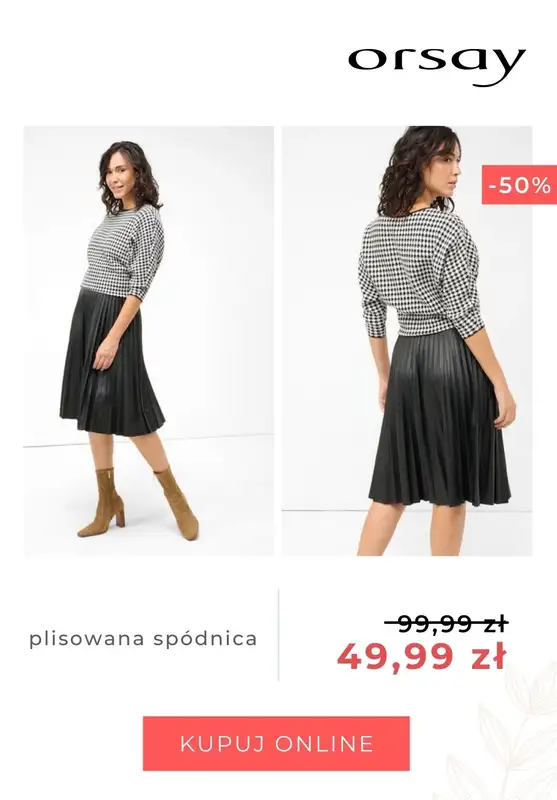 Orsay - gazetka promocyjna Katalog wyprzedażowy, zniżki do -50% od czwartku 07.10 do piątku 15.10 - strona 5