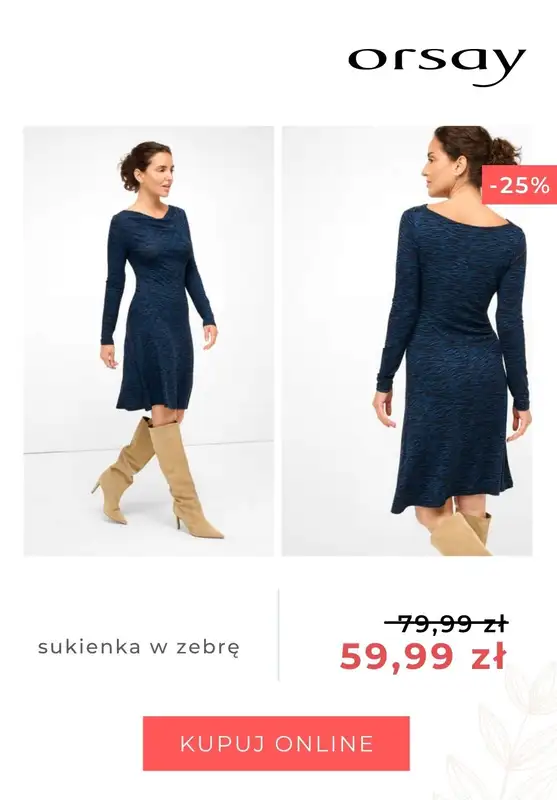 Orsay - gazetka promocyjna Katalog wyprzedażowy, zniżki do -50% od czwartku 07.10 do piątku 15.10 - strona 13