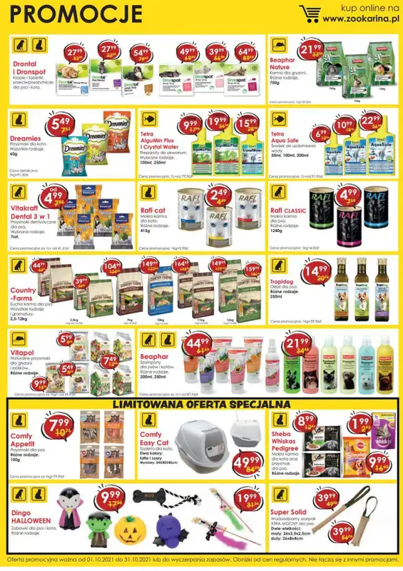 ZOO Karina - gazetka promocyjna Magazyn ZOO Karina 10/2021 od piątku 01.10 do niedzieli 31.10 - strona 27