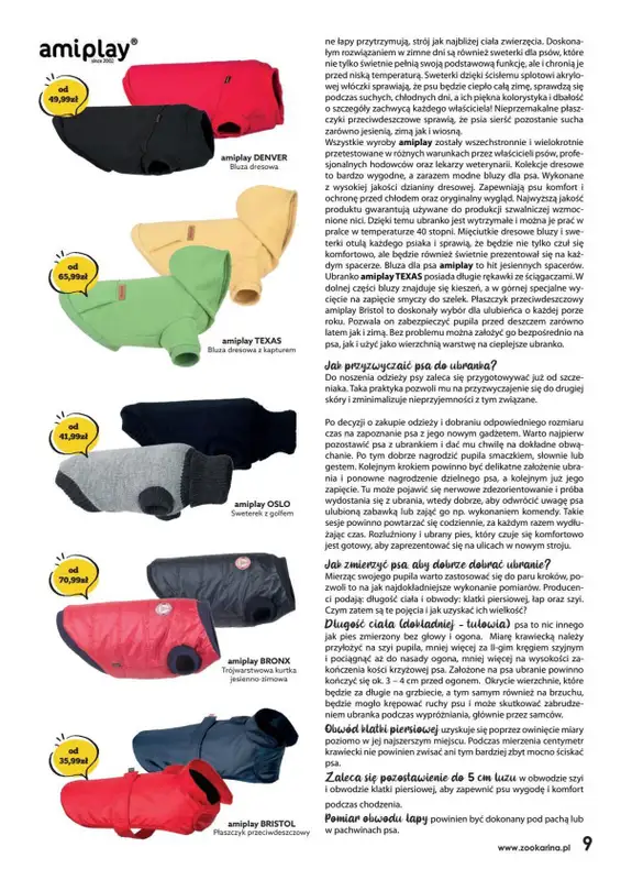 ZOO Karina - gazetka promocyjna Magazyn ZOO Karina 10/2021 od piątku 01.10 do niedzieli 31.10 - strona 9