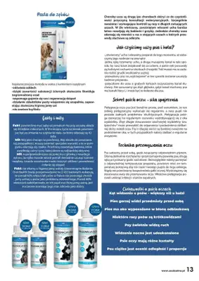 ZOO Karina - gazetka promocyjna Magazyn ZOO Karina 10/2021 od piątku 01.10 do niedzieli 31.10 - strona 13