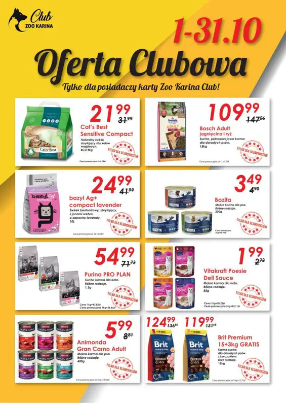 ZOO Karina - gazetka promocyjna Magazyn ZOO Karina 10/2021 od piątku 01.10 do niedzieli 31.10 - strona 28