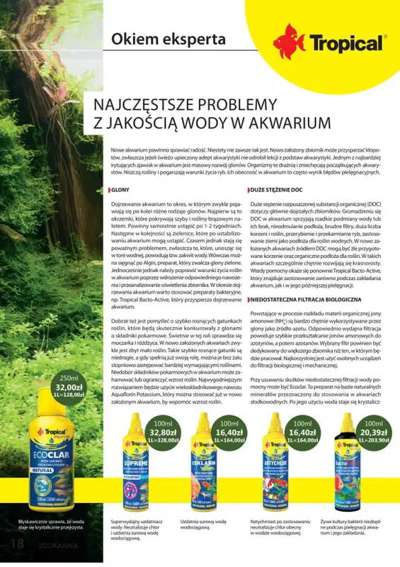 ZOO Karina - gazetka promocyjna Magazyn ZOO Karina 10/2021 od piątku 01.10 do niedzieli 31.10 - strona 18