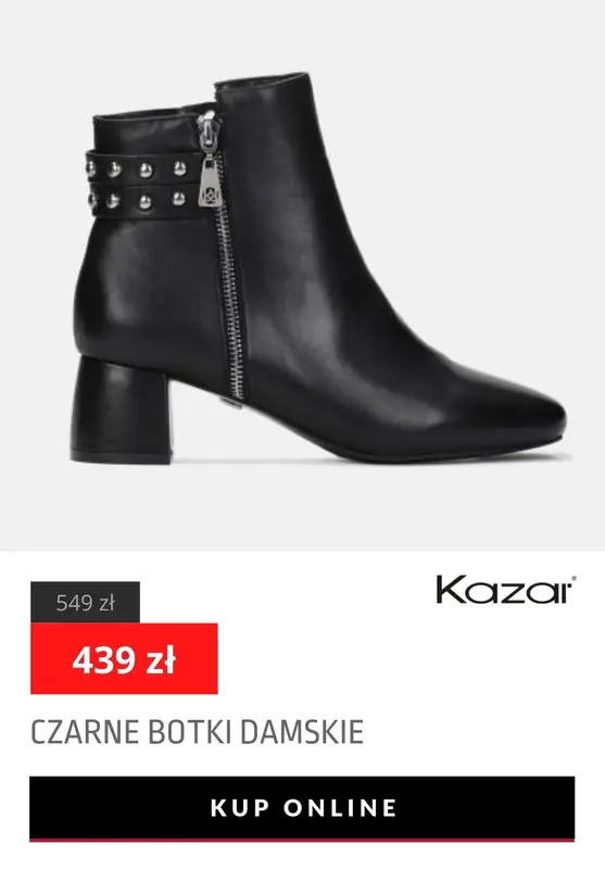 Kazar - gazetka promocyjna Do -30% Mid Season Sale od poniedziałku 18.10 do poniedziałku 25.10 - strona 4