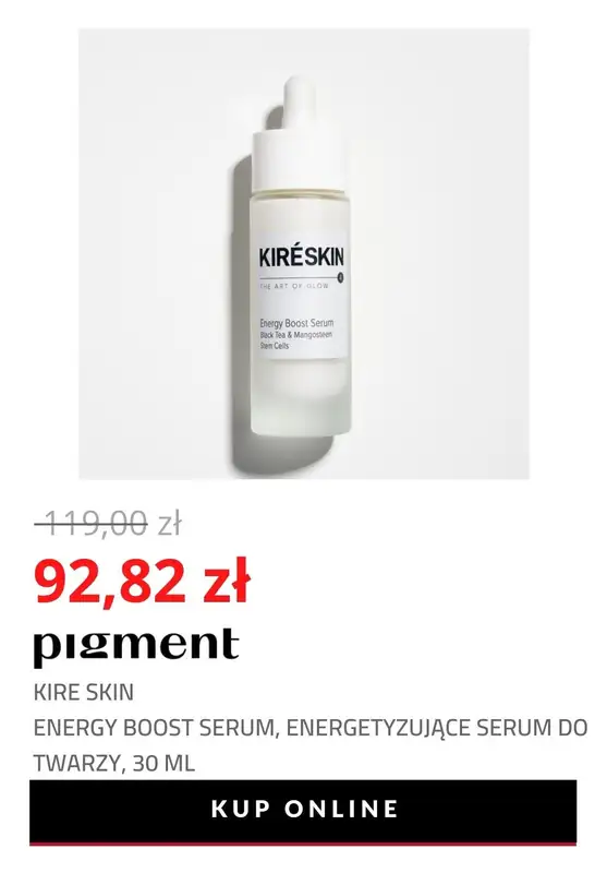 Drogeria Pigment - gazetka promocyjna Do -28% na produkty Kire Skin od czwartku 28.10 do niedzieli 31.10 - strona 8
