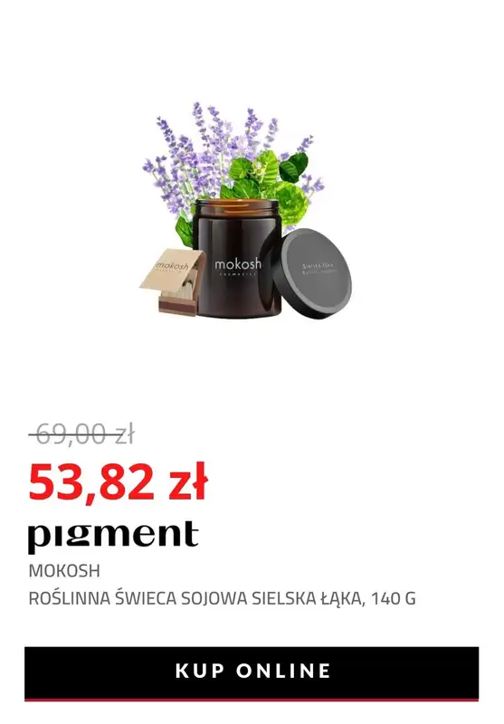 Drogeria Pigment - gazetka promocyjna -22% na markę Mokosh od wtorku 02.11 do niedzieli 07.11 - strona 8