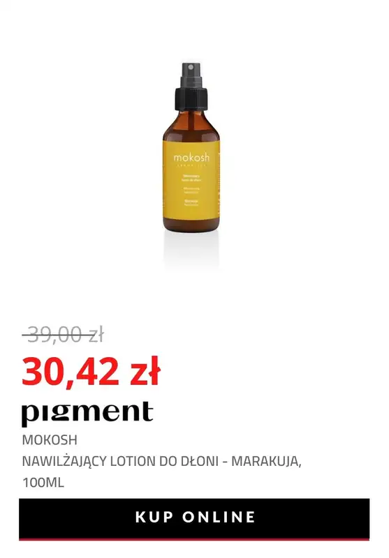 Drogeria Pigment - gazetka promocyjna -22% na markę Mokosh od wtorku 02.11 do niedzieli 07.11 - strona 5