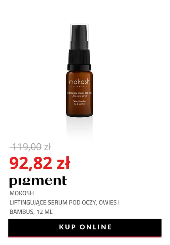 Drogeria Pigment - gazetka promocyjna -22% na markę Mokosh od wtorku 02.11 do niedzieli 07.11 - strona 10