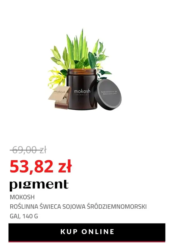 Drogeria Pigment - gazetka promocyjna -22% na markę Mokosh od wtorku 02.11 do niedzieli 07.11 - strona 9
