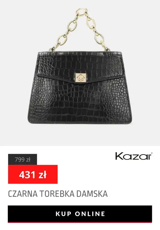 Kazar - gazetka promocyjna Do -60% extra sale od środy 03.11 do poniedziałku 08.11 - strona 9